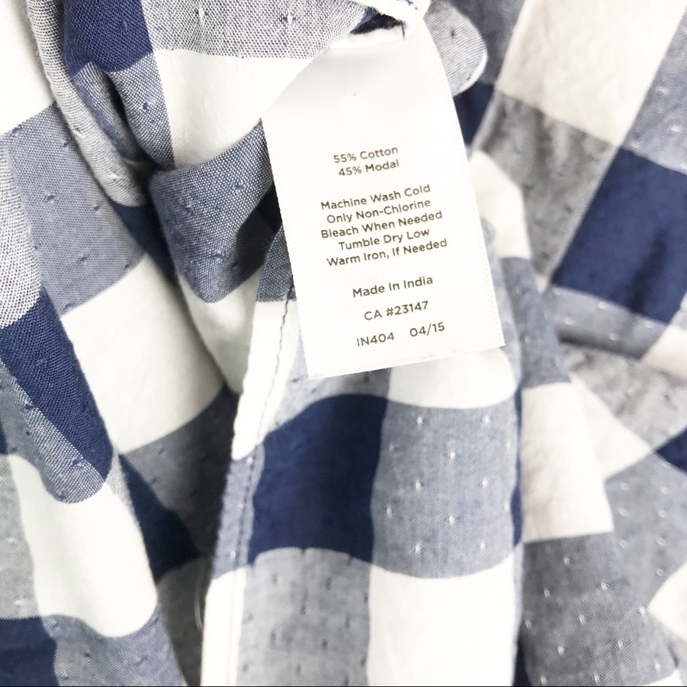 Talbots Gingham Button Down - Excellent Condition! - image 7